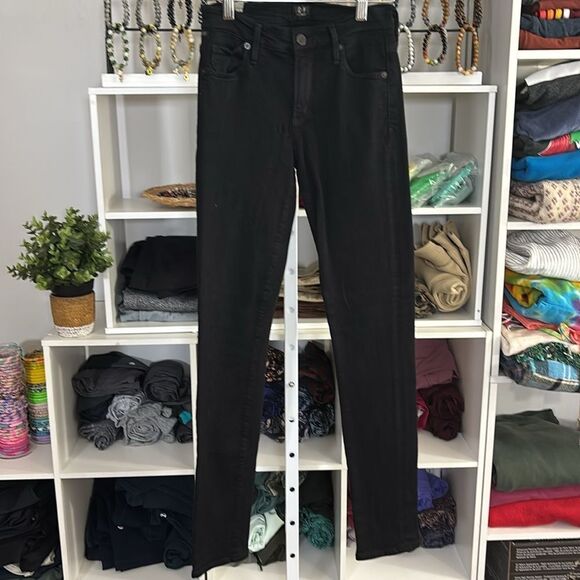 COH CITIZENS OF HUMANITY Women's Black Jeans Skinny size 25 avedon skinny - Picture 2 of 9